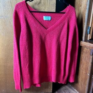 Candy red Old Navy sweater in size XL